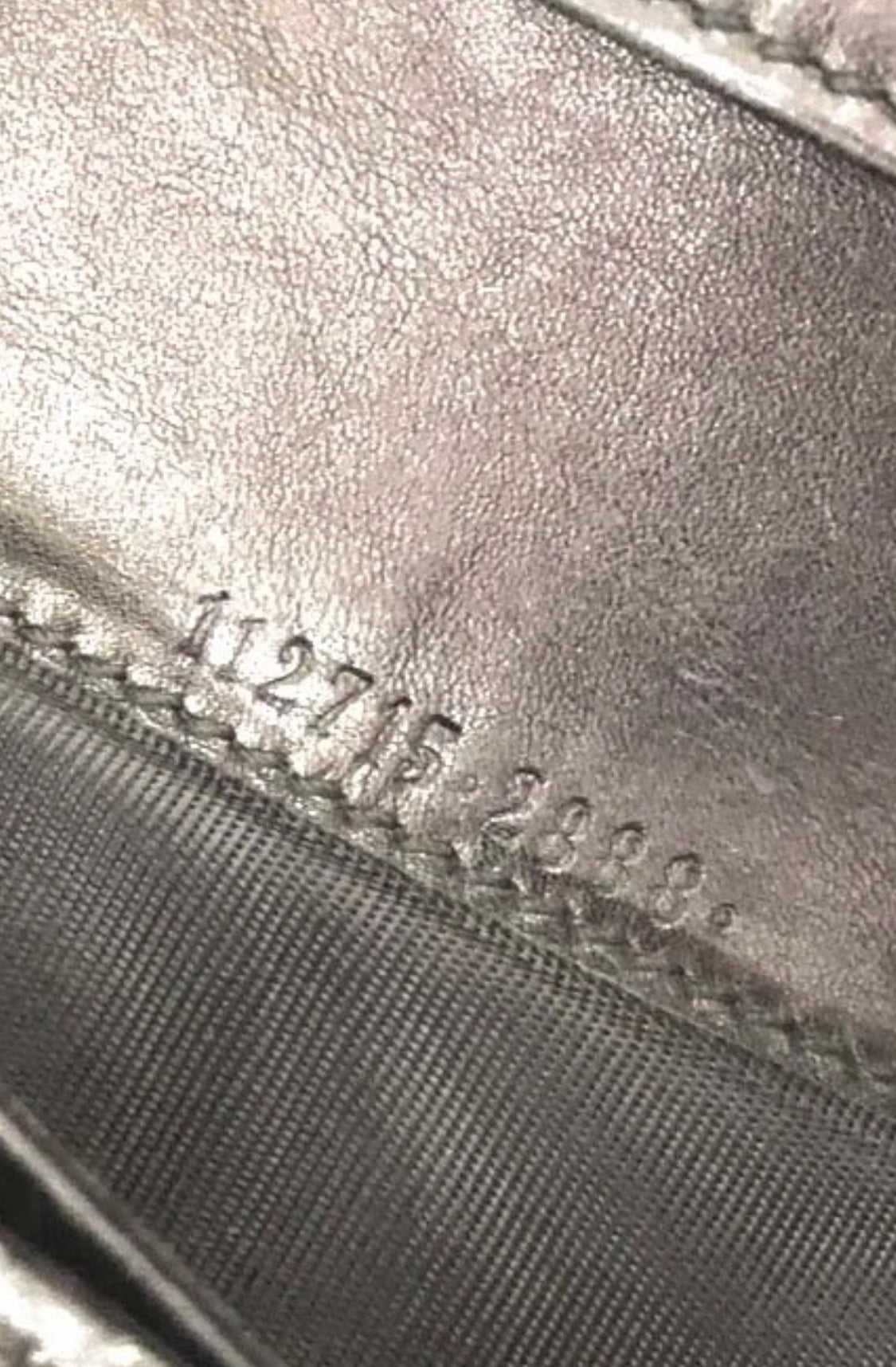 GUCCI Guccissima GG Logo Black Leather Long Bifold Wallet with COA