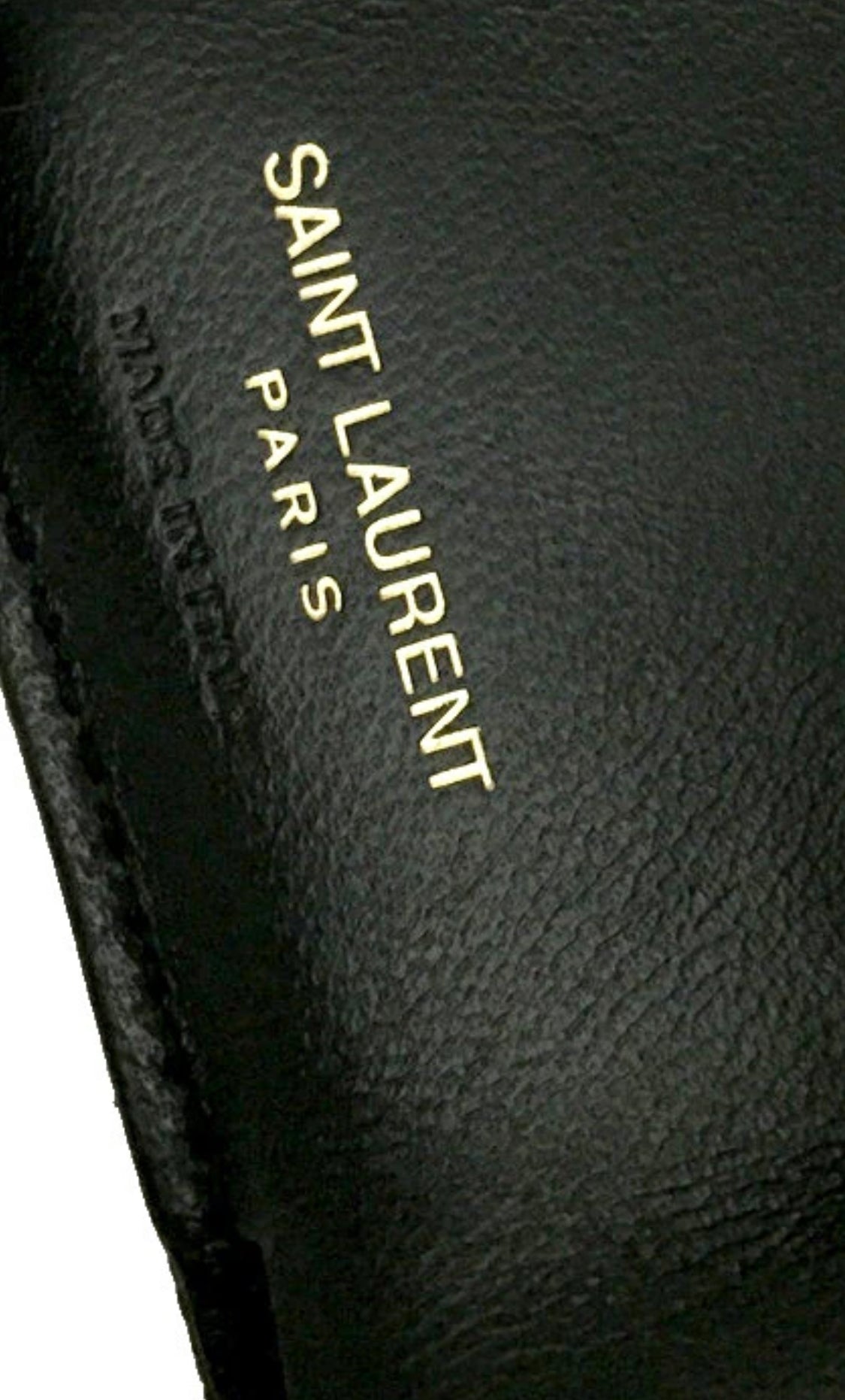 Saint Laurent Cassandra Quilted Leather Compact Trifold Wallet with COA