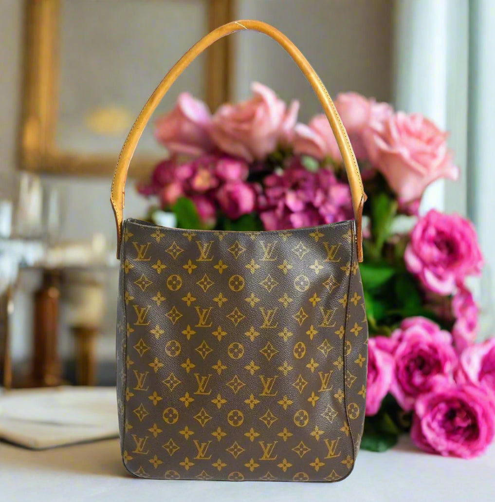Louis Vuitton Monogram GM Looping Shoulder Bag - Pre-Loved, Excellent Condition, Authentic with COA